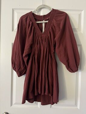 Free people for the moment mini dress
